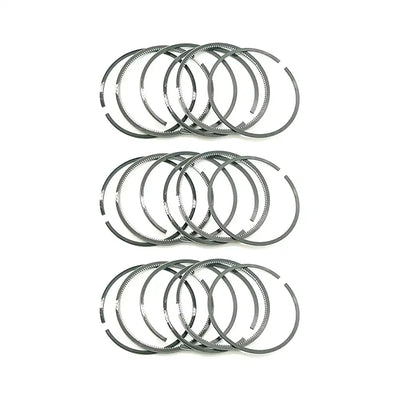 Piston Ring 6 Unit 1 Set for Mitsubishi S6K S6KT Caterpillar Excavator E320 E320C - Engine Parts > Crankshafts & Connecting Rod Components > Piston Ring from MyMROmarts