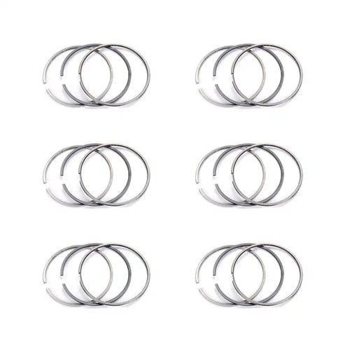 Piston Ring Set 4089406 for Cummins Engine ISX QSX Hyundai R800LC-9 R800LC-7A R800LC-9 FS Crawler Excavator - Engine Parts > Crankshafts & Connecting Rod Components > Piston Ring from MyMROmarts
