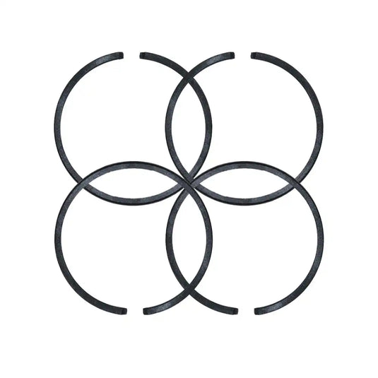 Piston Ring Set for QAS40 Generator B7 Excavator 244E Loader Yanmar 4TN100 4TN100-RJF 4TN100L-GL5 Engine - Engine Parts > Crankshafts & Connecting Rod Components > Piston Ring from MyMROmarts