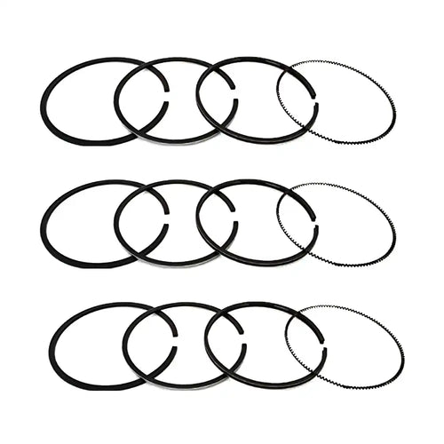 Piston Ring YM129002-22950 one Set 3 Units for Yanmar Engine 3D84E - Engine Parts > Crankshafts & Connecting Rod Components > Piston Ring from MyMROmarts