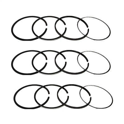 Piston Ring YM129002-22950 one Set 3 Units for Yanmar Engine 3D84E - Engine Parts > Crankshafts & Connecting Rod Components > Piston Ring from MyMROmarts