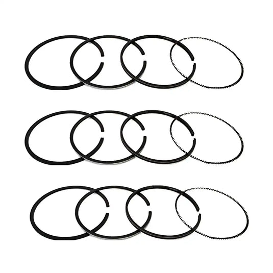 Piston Ring YM129002-22950 one Set 3 Units for Yanmar Engine 3D84E - Engine Parts > Crankshafts & Connecting Rod Components > Piston Ring from MyMROmarts