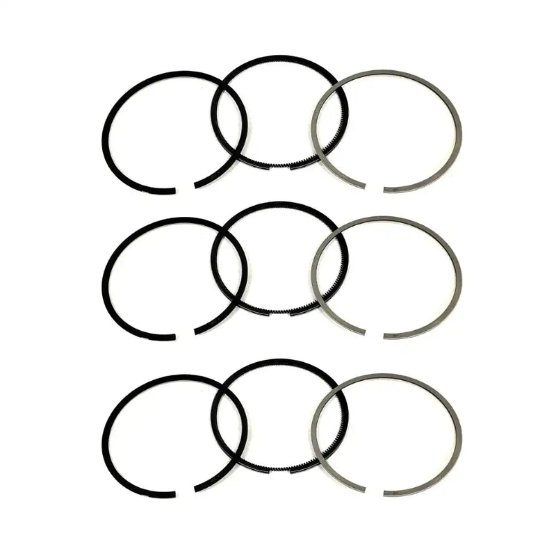 Indlæs billede i Gallery Viewer, STD Piston Ring Set for Yanmar 3T84HL 3T84HLE Engine Komatsu Excavator Loader - Engine Parts &gt; Crankshafts &amp; Connecting Rod Components &gt; Piston Ring from MyMROmarts
