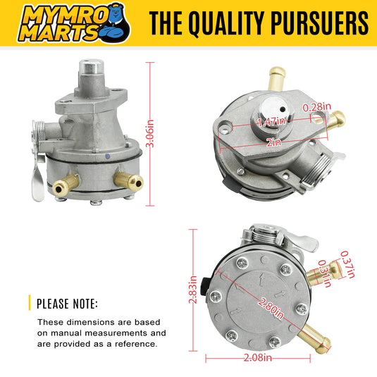 Fuel Lift Pump AM882588 for John Deere 6X4 4X2 110 - Engine Parts > Fuel System > Fuel Pump from  My Store