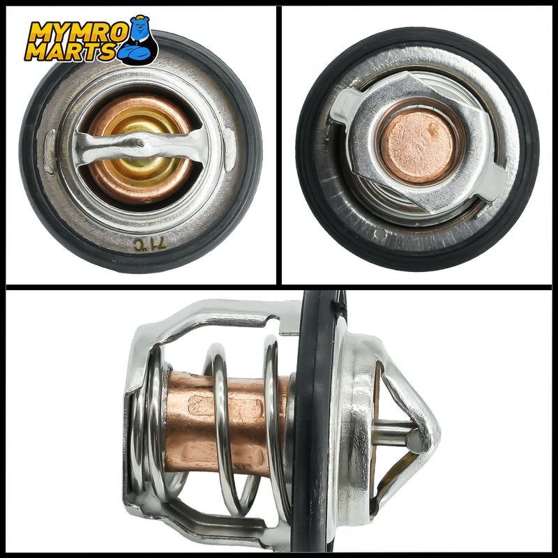 Load image into Gallery viewer, Engine Thermostat 6653948 for Bobcat 225 231 325 328 331 334 428 753 763 773 7753 S150 T190 Hyundai HSL650 Skid Steer Loaders Kubota D1703 Engine from MyMROmarts
