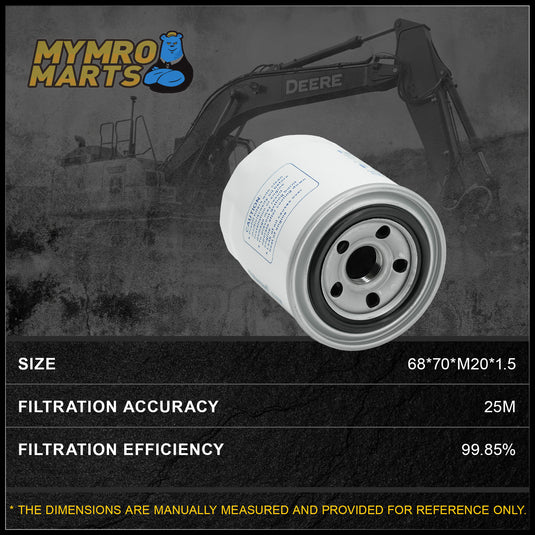 Oil Filter M806418 for John Deere 17G 244 2305 1023E 4010 2020 2030A 4X2 4X4 850D 855D from MyMROmarts