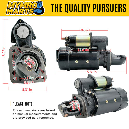 Starter 028000-3650 028000-5960 028000-5961 4N0241 9X0354 For Caterpillar 910 D3 D3B from MyMROmarts