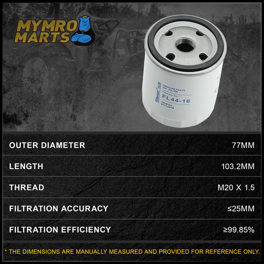 Oil Filter HH660-36060 66021-36060 HHK72-14080 for Kubota Tractor B21 B26 B7500 B7510 B7610 B2410 D B1700HSE B2100HSD B2650HSD B2910HSD B3000HSDC B3350HSD - Engine Maintenance Parts > Oil Filter from MyMROmarts