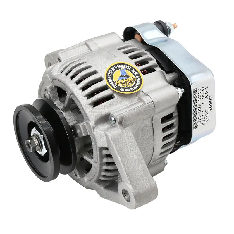 Load image into Gallery viewer, New Alternator 100211-1670 P114682GT 16231-24011 16241-64010 16241-64011 16241-64012 436497 Replacement For Kubota Tractor B1550 B21TL B7500HSD B7510 21hp 24hp - Electrical Parts > Alternator from MyMROmarts
