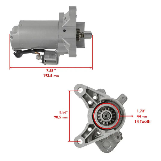 New Starter 128000-2950 31200-ZA0-701 028000-6110 028000-6111 028000-8410 028000-8411 Replacement For JOHN DEERE 5 WHEELER HONDA GXV270 340 390 190-522? - Electrical Parts > Starter Motor from MyMROmarts