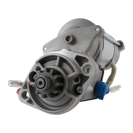 New Starter 15833-63010 15833-63011 15833-63012 17121-63011 128000-2160 128000-2161 128000-8550 128000-8551 Replacement For Kubota Loader R400 - Electrical Parts > Starter Motor from MyMROmarts