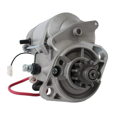 New Starter 15833-63010 15833-63011 15833-63012 17121-63011 128000-2160 128000-2161 128000-8550 128000-8551 Replacement For Kubota Loader R400 - Electrical Parts > Starter Motor from MyMROmarts