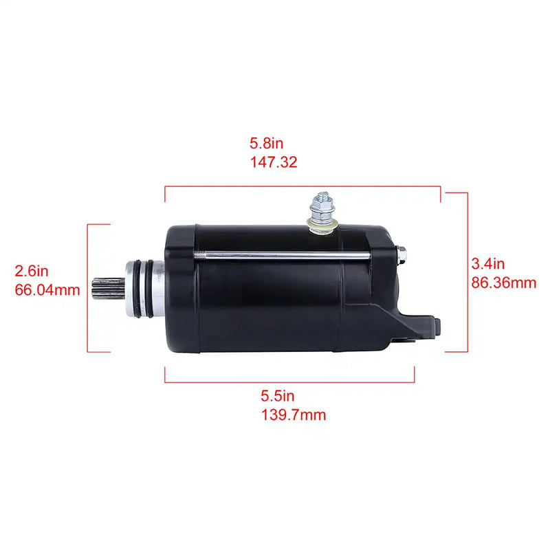 Cargue la imagen en el visor de la galería, New Starter Replacement For 1987-2011 Kawasaki Polaris Jet Ski Stand Up 650 750 900 1100 211633702, 211633709, 211633712, 21163-3714, SMU0023, 41054000, 41054000R - Electrical Parts > Starter Motor from MyMROmarts
