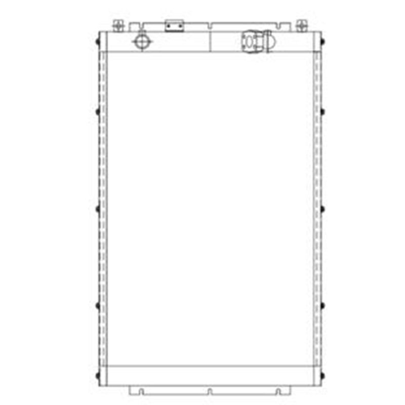 Cargue la imagen en el visor de la galería, Oil Cooler 11NA-43060 for Hyundai Excavator R370LC-7 - Engine Parts &gt; Cooling System &gt; Oil Cooler from MyMROmarts
