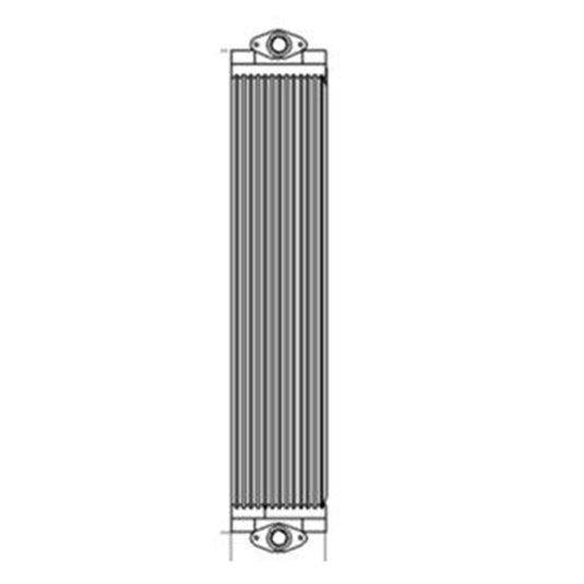 Oil Cooler 416-03-41610 for Komatsu WA150-6 Wheel Loader - Engine Parts > Cooling System > Oil Cooler from MyMROmarts