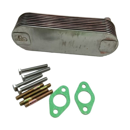 Oil Cooler Core for Daewoo Doosan Engine D2366 DE12 - Engine Parts > Cooling System > Oil Cooler from MyMROmarts