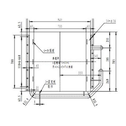 Oil Cooler for Doosan Excavator DH220-3 - Engine Parts > Cooling System > Oil Cooler from MyMROmarts