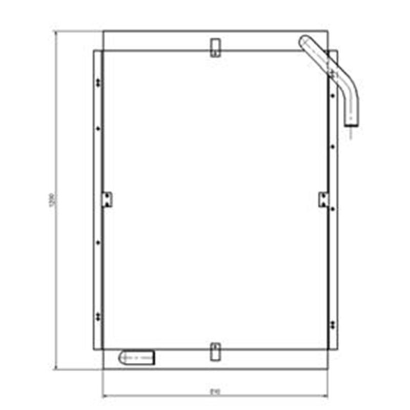 Load image into Gallery viewer, Oil Cooler for Hyundai Excavator R320 - Engine Parts &gt; Cooling System &gt; Oil Cooler from MyMROmarts
