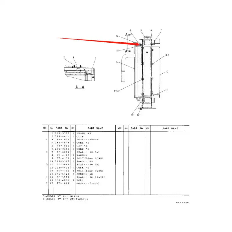 Cargue la imagen en el visor de la galería, Oil Cooler 0854974 for Caterpillar CAT E307 Excavator in USA from MyMROmarts

