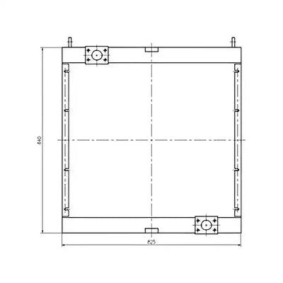 Oil Cooler 14515077 for Volvo EC330 EC330B Hydraulic Excavator from MyMROmarts