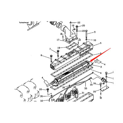Oil Cooler 6212-61-6120 for Komatsu D475A-2 PC1600-1 PC650-3 WA800-1 WA800-2 HD785-3 WA900-1 HD325-5 from MyMROmarts