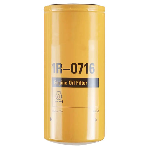 Oil Filter 1R-1808 1R-0716 For Caterpillar Excavator CAT 330C 336D 325C 325D 330D 336C 336D 340 349E Engine 3406 C10 C11 C12 C13 C15 C16 from MyMROmarts