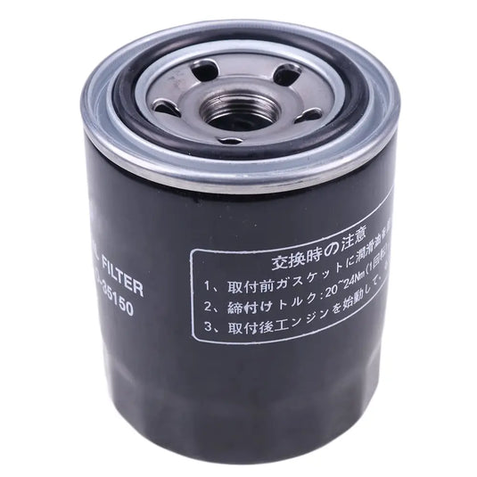 Oil Filter MIU800650 Replacement For John Deere Excavator 27D 30G 35D 35G 50D 50G 60D 60G 75G 85G Loader 317G 318E 319E 320E 323E 325G 326E 328E 329E 331G 332E 333E 333G 204K 244E 304K - Engine Maintenance Parts > Oil Filter from MyMROmarts