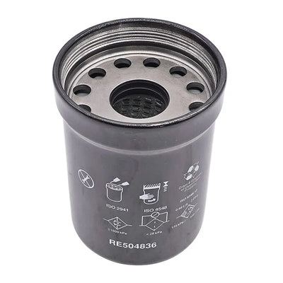Oil Filter RE504836 for John Deere 490E Excavator 310L 624 644 344 P Loader 4045 6068 6330 6420 Engine 1210E 1410D 5101E 5425 Tractor from MyMROmarts