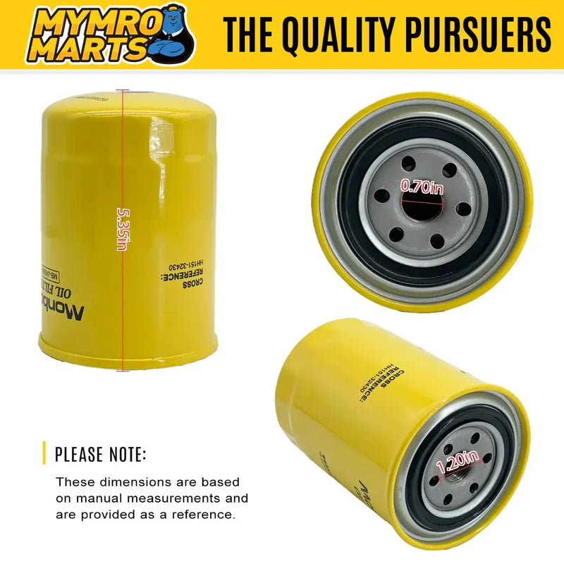 Load image into Gallery viewer, Oil Filter TY9425 TY9425E for John Deere Lawn Mower F910 F930 Tractor 850 1050 Windrower2250 2320 - Engine Maintenance Parts > Oil Filter from MyMROmarts
