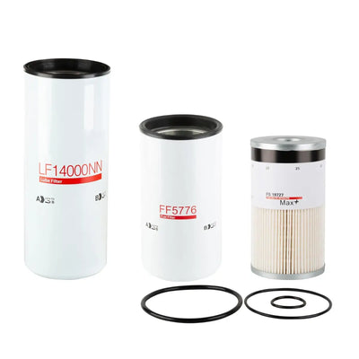 Oil Kit LF14000NN FF5825NN FS19765 Compatible with Cummins Fleetguard - Engine Maintenance Parts > Filter Kits from MyMROmarts