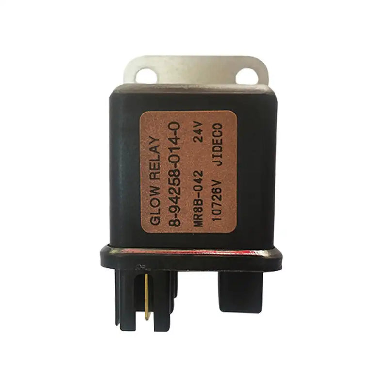 Load image into Gallery viewer, Original Glow Plug Relay 8942580140 for Hitachi EX400 EX400-3 EX400-5 EX450H-5 CX1000 CX1100 CX1800 CX2000 CX650-2 Isuzu 6HK1 Engine 24V from MyMROmarts
