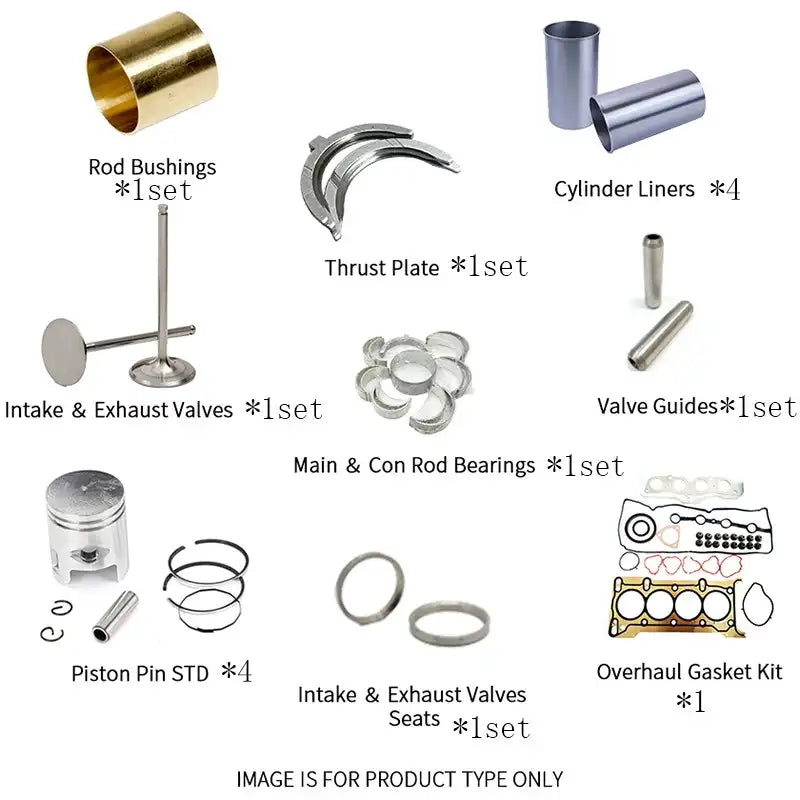 Load image into Gallery viewer, Overhaul Rebuild Kit for John Deere 4019 Engine - Engine Maintenance Parts &gt; Overhaul Rebuild Kits from MyMROmarts
