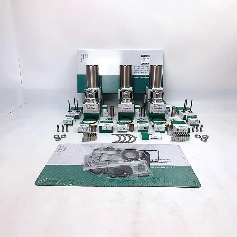 Chargez l'image dans la visionneuse de la galerie, D950 Diesel Engine Overhaul Rebuild Kit for Kubota Engine B7200D B1750D B8200E F2100 Tractor - Engine Maintenance Parts > Overhaul Rebuild Kits from MyMROmarts
