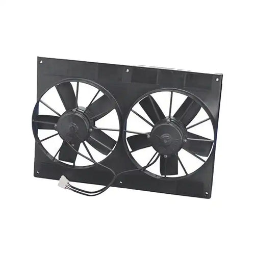 11" Dual Paddle Blade High Performance Engine Fan 30102052 2VA06-AP70/LL-37A for Spal - Engine Parts > Cooling System > Engine Fan Parts from MyMROmarts