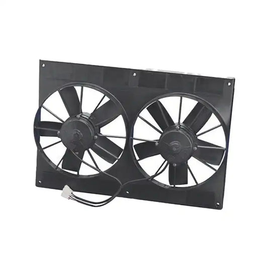 11" Dual Paddle Blade High Performance Engine Fan 30102052 2VA06-AP70/LL-37A for Spal - Engine Parts > Cooling System > Engine Fan Parts from MyMROmarts