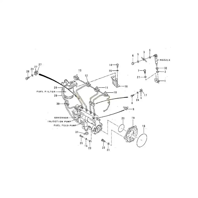 Load image into Gallery viewer, Pipe 5I-7876 Original For Caterpillar CAT Excavator 311 311B 312 312B Engine 3064 - Engine Parts > Other Engine Parts from MyMROmarts
