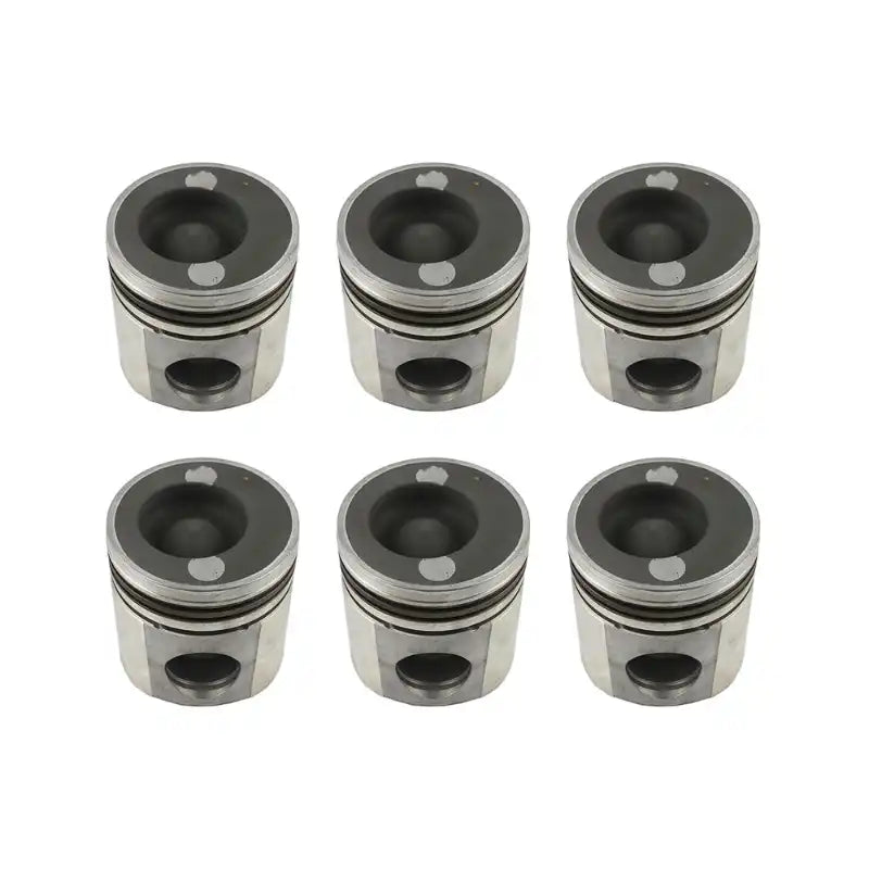 Cargue la imagen en el visor de la galería, 6PCS Piston 3919564 for Cummins Engine 6CT 6C C8.3 6CTA 6CT8.3 - Engine Parts &gt; Crankshafts &amp; Connecting Rod Components &gt; Piston from MyMROmarts
