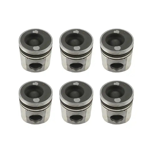 6PCS Piston 3919564 for Cummins Engine 6CT 6C C8.3 6CTA 6CT8.3 - Engine Parts > Crankshafts & Connecting Rod Components > Piston from MyMROmarts