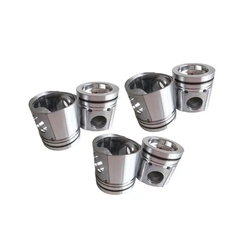 6 PCS Piston 3922687 for Cummins Engine 4BTAA 6BTAA 4BT3.9 6BT 6B BGE5.9 4BT - Engine Parts > Crankshafts & Connecting Rod Components > Piston from MyMROmarts