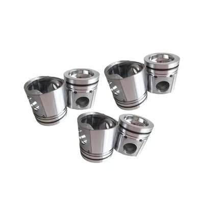 6 PCS Piston 3922687 for Cummins Engine 4BTAA 6BTAA 4BT3.9 6BT 6B BGE5.9 4BT - Engine Parts > Crankshafts & Connecting Rod Components > Piston from MyMROmarts