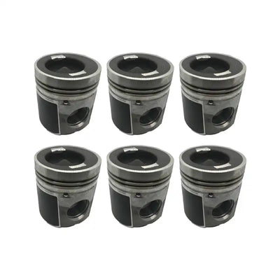 6 Pcs/Set Piston 4019886 for Cummins Engine 6CTA ISC QSC 8.3L from MyMROmarts