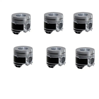 6 pcs Piston 4941393 for Cummins 6D114 QSL9 Engine in USA - Engine Parts > Crankshafts & Connecting Rod Components > Piston from MyMROmarts