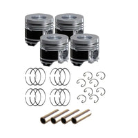 Piston Kit With Ring Set YM129906-22080 YM129906-22050 for Hyundai Excavator R60-9S R60W-9S Yanmar Engine 4TNV94L Komatsu Engine 4D94LE - Engine Parts > Crankshafts & Connecting Rod Components > Piston Ring from MyMROmarts