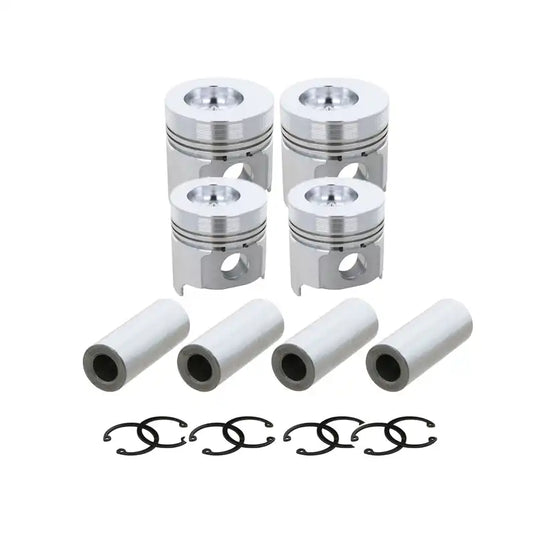 Piston 4 Units 1 Set For Yanmar Engine 4D84-2 - Engine Parts > Crankshafts & Connecting Rod Components > Piston from MyMROmarts