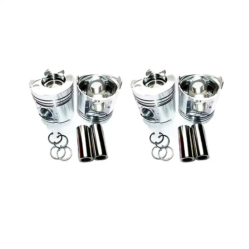 Load image into Gallery viewer, Piston 4 Units 1 Set For Yanmar Engine 4TNE94 Komatsu Engine 4D94E - Engine Parts > Crankshafts &amp; Connecting Rod Components > Piston from MyMROmarts
