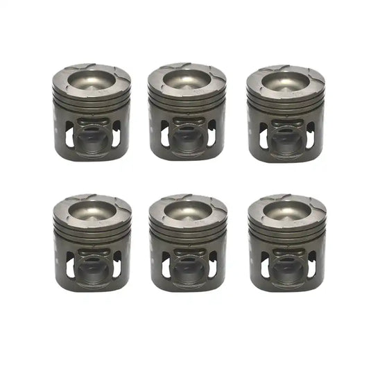 6 pcs Piston 6211-32-2130 for Komatsu S6D140E-2B SA6D140-2B SA6D140-2C Engine in USA - Engine Parts > Crankshafts & Connecting Rod Components > Piston from MyMROmarts