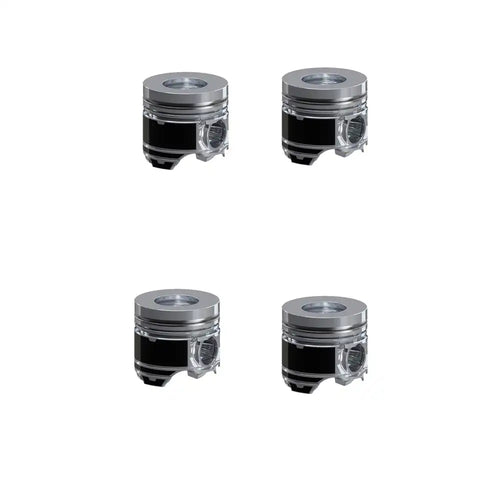 4 pcs STD Piston for Komatsu 4D130 Engine - Engine Parts > Crankshafts & Connecting Rod Components > Piston from MyMROmarts