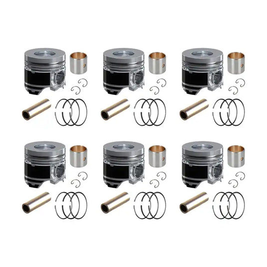 Piston Kit 04226101 for Deutz Engine BF6M1015 BF6M1015C BF8M1015 BF8M1015C - Engine Parts > Crankshafts & Connecting Rod Components > Piston from MyMROmarts