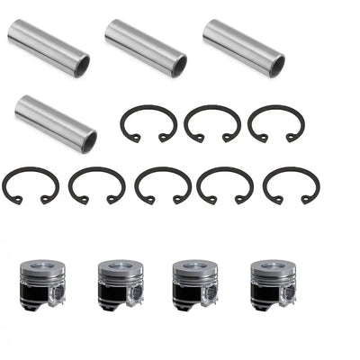 Piston Kit 4 Units 1 Set For Komatsu Engine 4D106 Yanmar Engine 4TNV106 - Engine Parts > Crankshafts & Connecting Rod Components > Piston from MyMROmarts