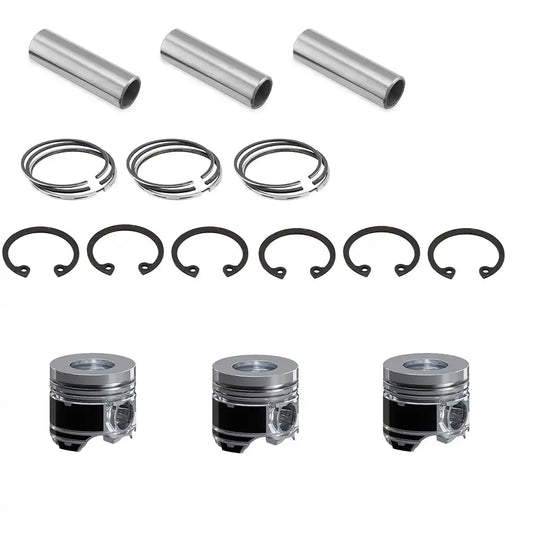 Piston Kit with Piston Ring For Komatsu Engine 3D84-2 - Engine Parts > Crankshafts & Connecting Rod Components > Piston from MyMROmarts